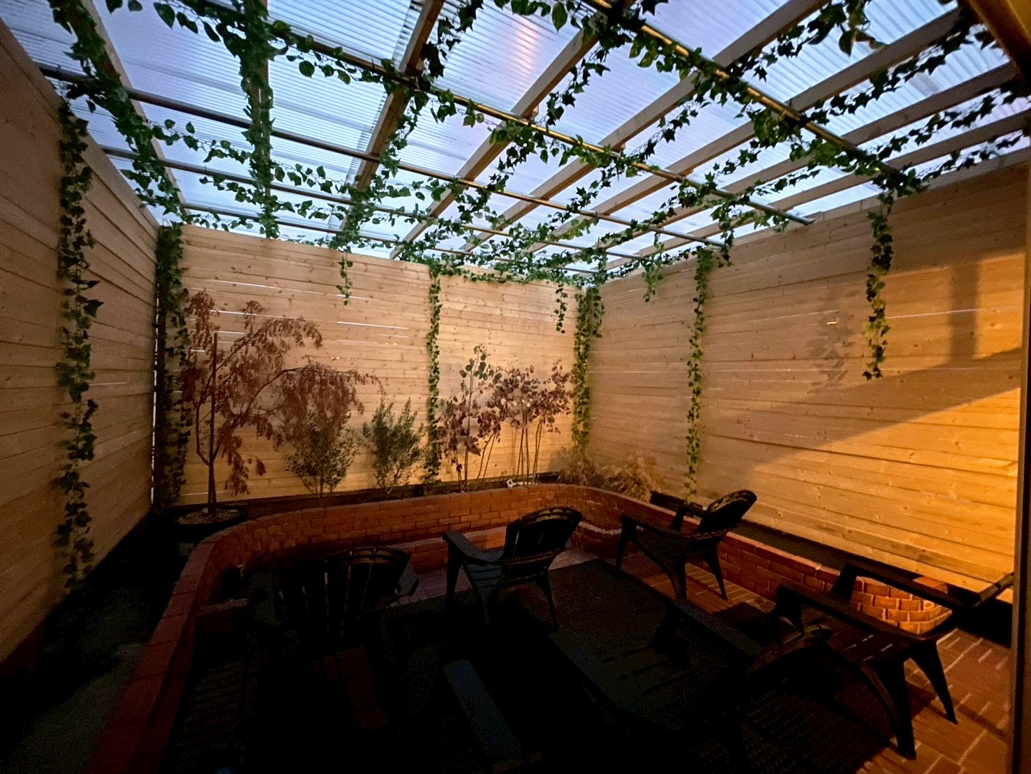 屋上外気浴スペース